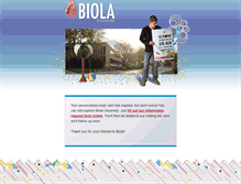 Tablet Screenshot of biola.discover-us.net